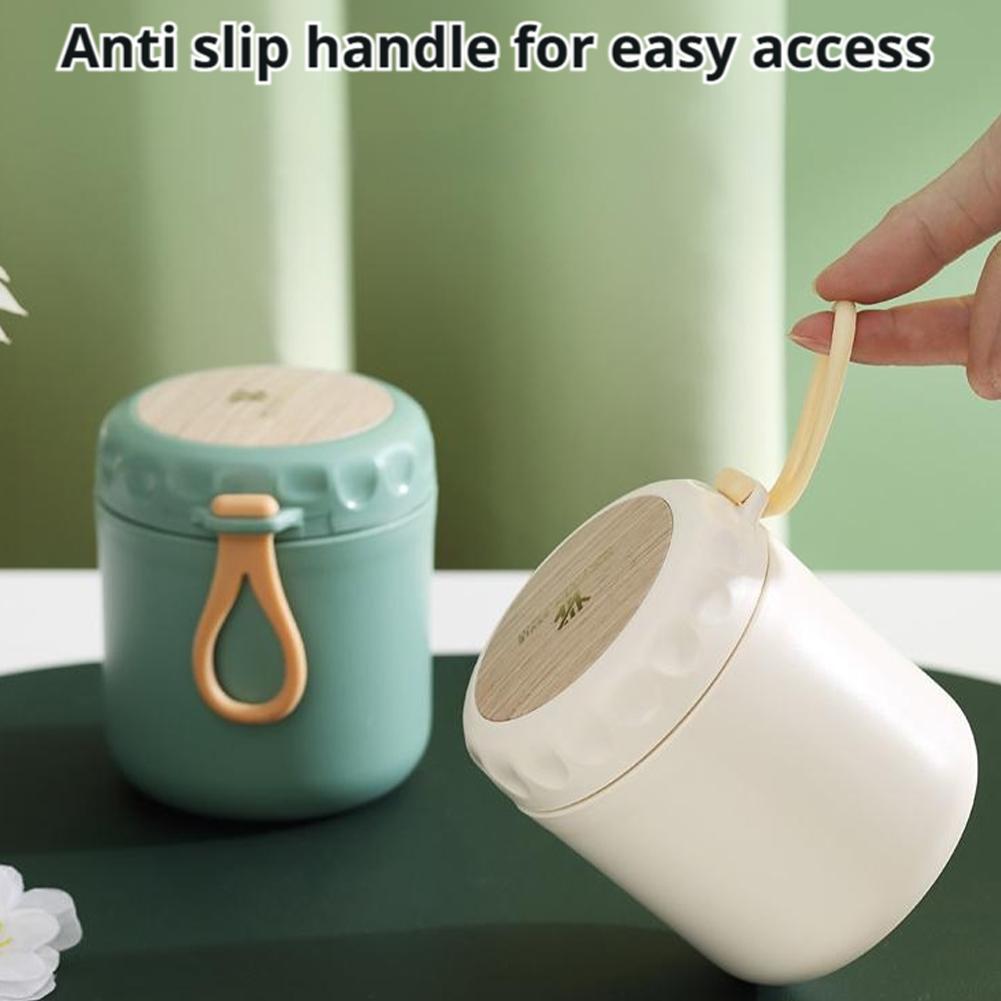 Portable Soup Jar 400/380ml Stainless Steel Vacuum Insulation Lunch Container Thermal Food Jar for Office Outdoor Picnic Tool