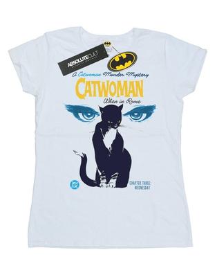 Womens/Ladies Batman Catwoman When In Rome Cotton T-Shirt