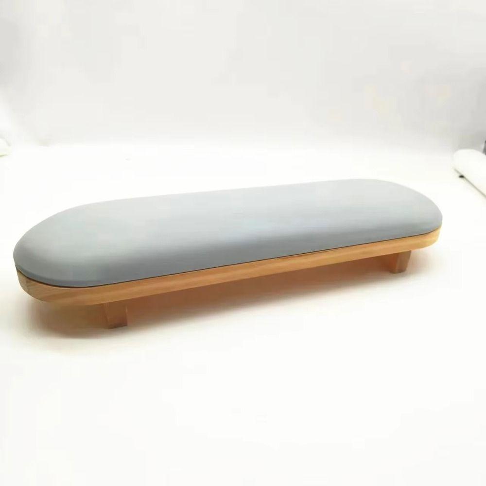 Non-slip Manicure Hand Pillow Wood Stand Nail Hand Holder Nail Art Hand Cushion  Manicure Table
