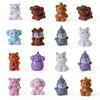 Urocza Figurka Zwierzątka Mikro Krajobraz Domek dla Lalek Ozdoba Królik Jeleń Kurczak Kaczka Niedźwiedź Pingwin Kot Zwierzę Miniature Rzemiosło Żywiczne