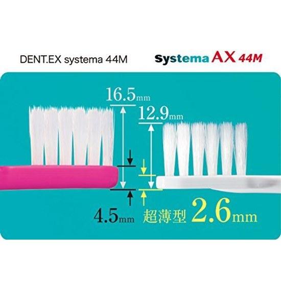 Lion Systema AX Toothbrush 4 pieces 44M (Compact Normal)