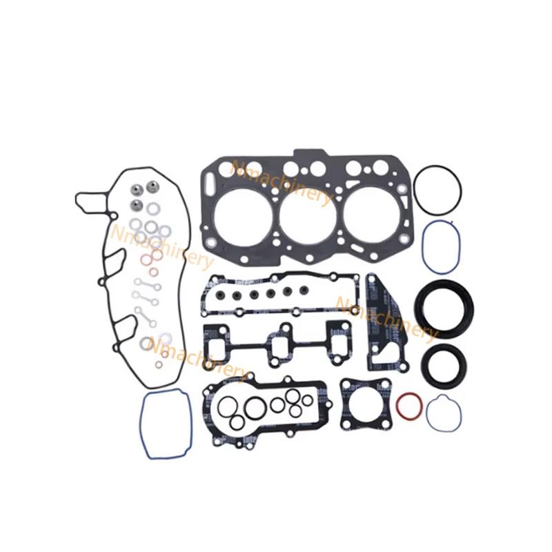 3TNV76 Full Gasket Kit Set For Yanmar Engine With Cylinder Head Gasket Overhaul Rebuild Kit Piston Ring