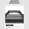 Practical Oxfords Fabric Sewing Accessories Case with Shoulder Strap Foldable Design For Handmade Craft Storage