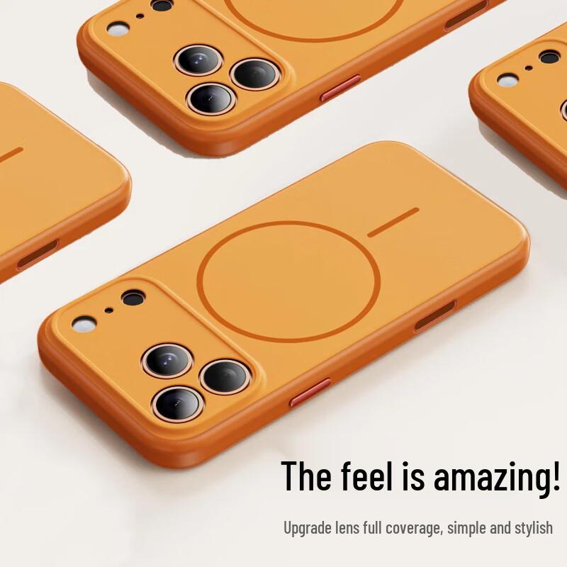 ALittleFlower Magnetic Lychee Texture Case for iPhone 17 Pro