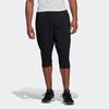 Adidas Knitted Sweatpants Men's Black Thin Tapered Pants DQ3107
