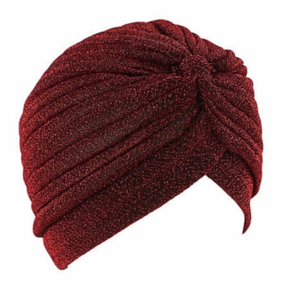 Elastic Twist Knot Turban Hat Wrap Style Cancer Chemo Hat New Islamic Headband  Women Headwear
