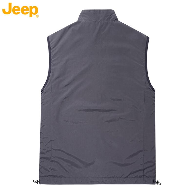 JEEP Men's Reversible Multi-Pocket Outdoor Vest
