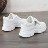 New Style White Sneakers for Autumn And Winter 2025, Breathable, with Hidden Height Increase, Versatile, High Thick Sole, Suitable for Students