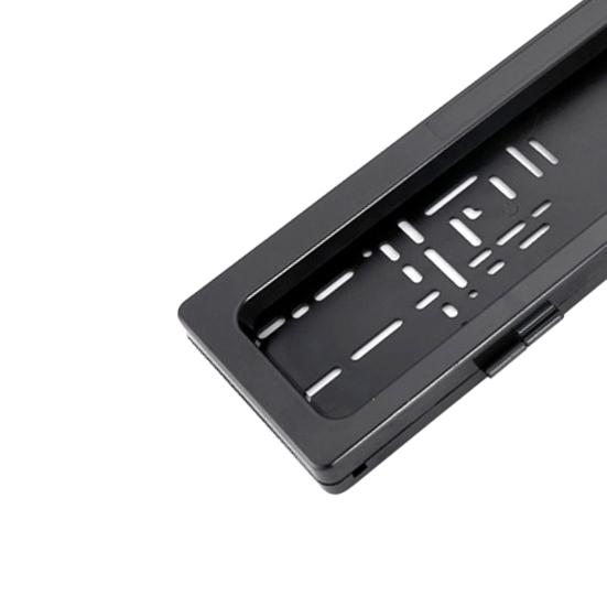 2 Buc. Cadru Plăcuță de Înmatriculare Față Spate Rulou Electric Telecomandă Plăcuță de Înmatriculare