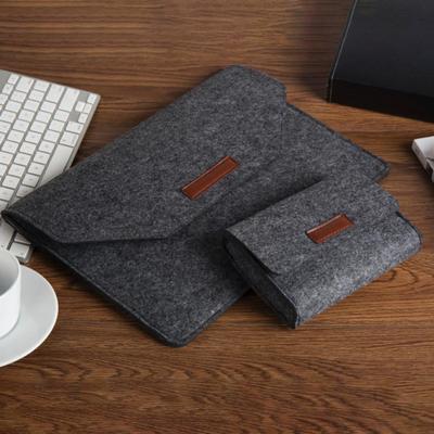 Funda para portátil de 13 pulgadas, impermeable, de algodón, con batería integrada.