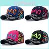 Letters Swag Embroidered Baseball Cap Uv Protection Outdoor Use Fashion Hat