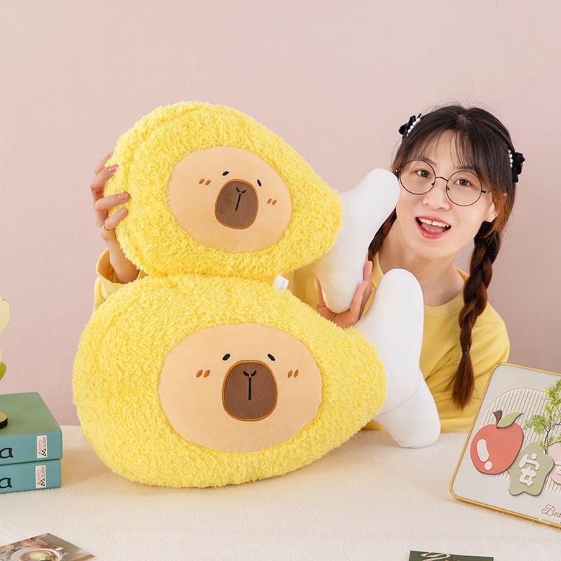 Capybara Leg Chicken Plush Toys Animal Doll Shopping Mall Festival Gifts