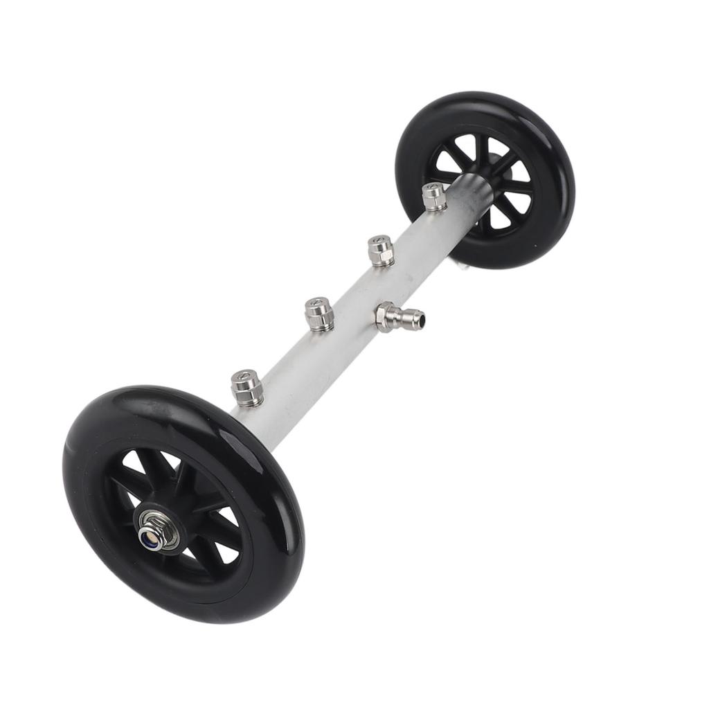 Undercarriage Clner 16 Inch 4000PSI High Pressure Under Car Wash Water Broom with Extension Rod for Truck SUV Trailer