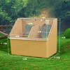 Hanging Pigeon Feeder, Heavy Duty Dove Bird Feeding Case Food Storage Case for Pigeons Cockatiels Parakeet Ducks Canaries