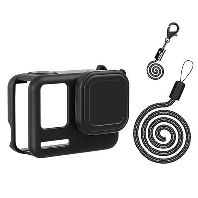 aMagisn AC19 Silicone Camera Protectiv Kit Camera Protector Case + Lense Cover + 2 Straps Compatible with Insta 360 Ace