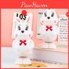 Cartoon Cute Bow White Rabbit Wind Up Toy For Kids Learning Playtime And