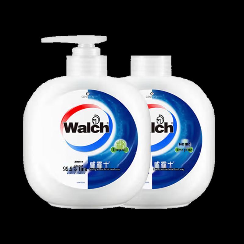 Walch Lime Antibacterial Hand Wash Twin Pack