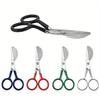 1PC Tufted Carpet Trimmer Scissor Embroidery Scissors Duckbill Applique Scissors Sewing Crafting Shears Soft Rubber Handle
