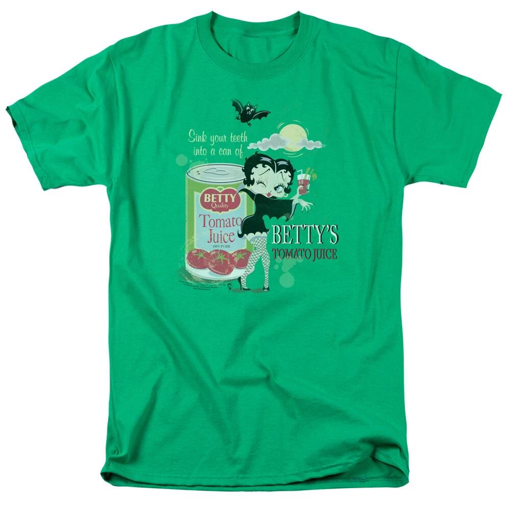 Betty Boop  Vampire Tomato Juice  T-Shirt - Adult, Child L