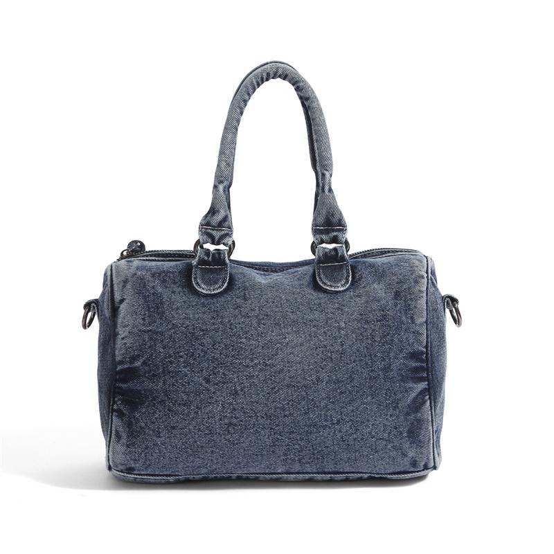Vintage Large Capacity Crossbody Bag Women's Handbag Denim Bag