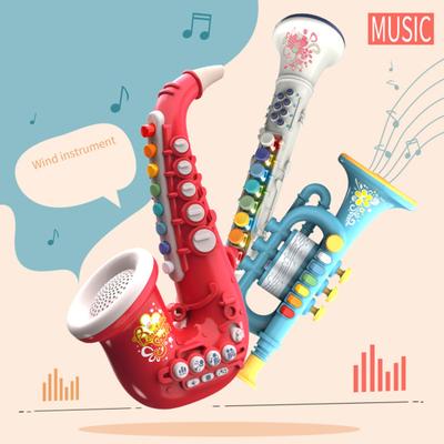 Regulowana głośność Instrument muzyczny Zabawka Chłopcy Dziewczęta Muzyka Ćwiczenia Trąbka Przenośne Ćwiczenia Palców
