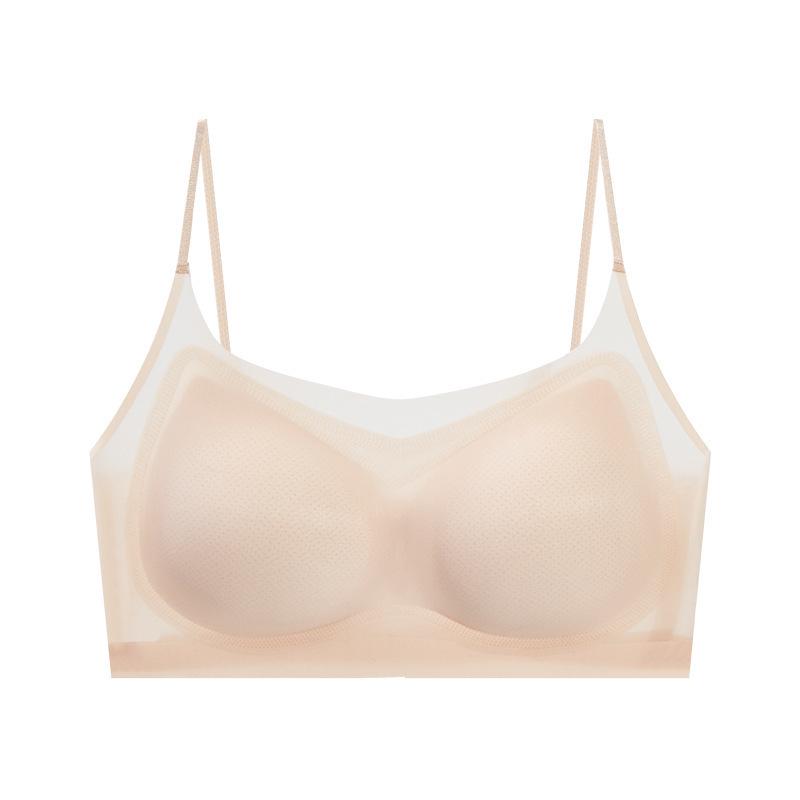 

Женский летний ультратонкий бесшовный спортивный бюстгальтер без косточек с поддержкой 4XL (165-180 jin)