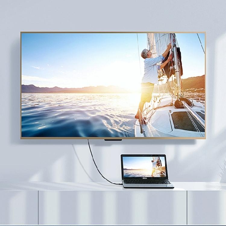 HDTV Splitter 1 in 2 Out/2 In 1 Out 8K@60Hz HDTV Splitter Adapter Work with Laptop for 2 Monitors Show Same Screen