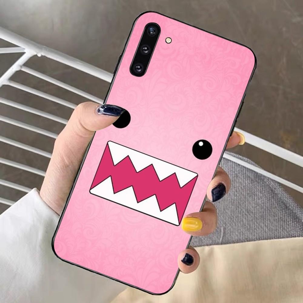 Cute Domo-kun Phone Case For Samsung Note 8 9 10 20 pro plus lite M 10 11 20 30 21 31 51 A 21 22 42 02 03