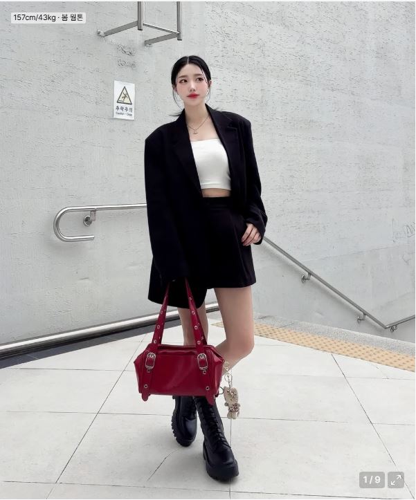 Ahre Lino Over Tension Blazer Jacket_Black