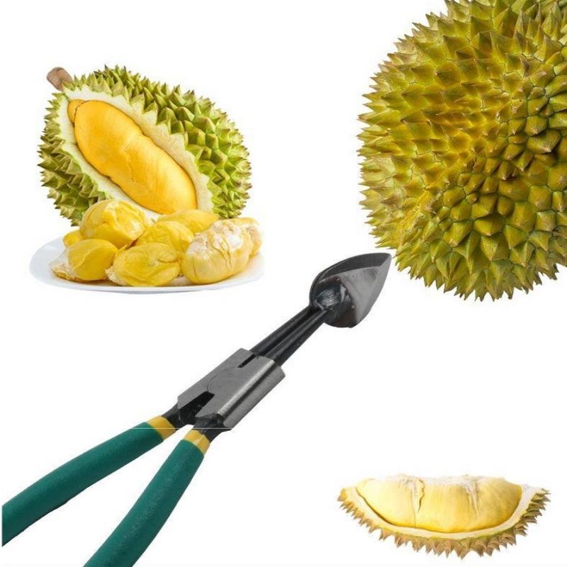Stainless Steel Durian Opener Clip Rustproof Pliers Durable Durian Peel Breaking Tool For Restaurant Household Cooking Tools