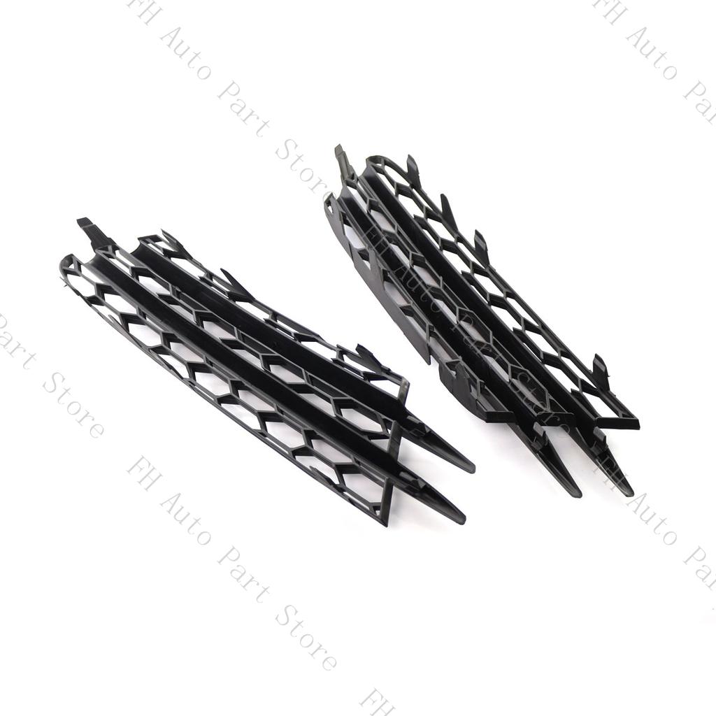 1Pair 1K8853665B 1K8853666B Front Bumper Fog Lamp Light Grille Frame Bezel Cover For VW Scirocco 2009 2010 2011 2012 2013 2014