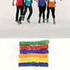 Colorful Elastic Leg Straps, Suitable for Team Games And Outdoor Entertainment - Adjustable Running Straps, Suitable for Parties