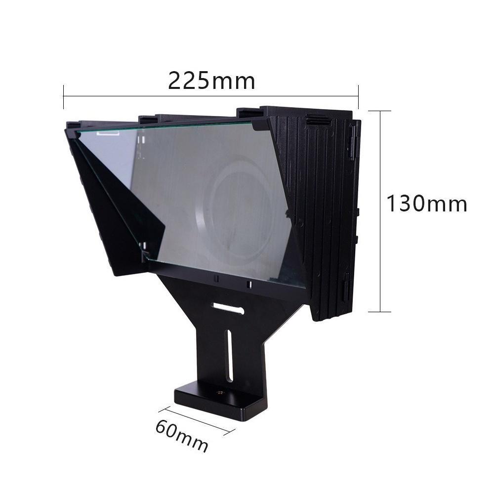 Teleprompter For Smartphones With Remote Control For Short Video Production