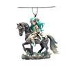 2024 Arrival New 2d Acrylic Flat Car Hanging Ornament Cute Cartoon Style Decor