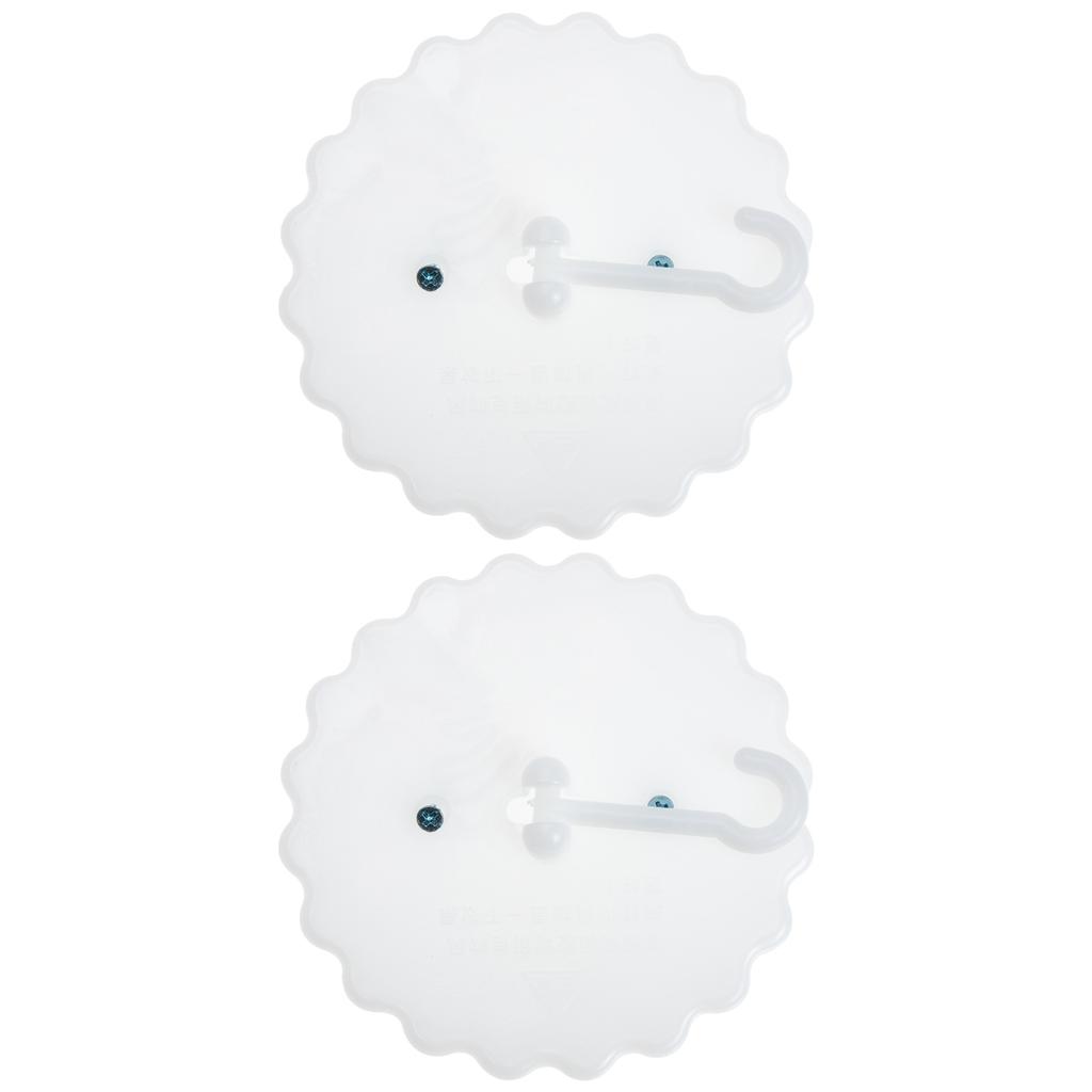 2 Sets Ceiling Mosquito Net Hook Baby Holder Dome Suction Cup Supplies Crib Hanging for Support Hooks