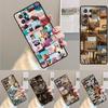 Vintage Aesthetic TPU Phone Case For Samsung Galaxy Note 10 Pro S26 S25 S24 S23 S22 Ultra Plus S21 FE S20 Shockproof Cover