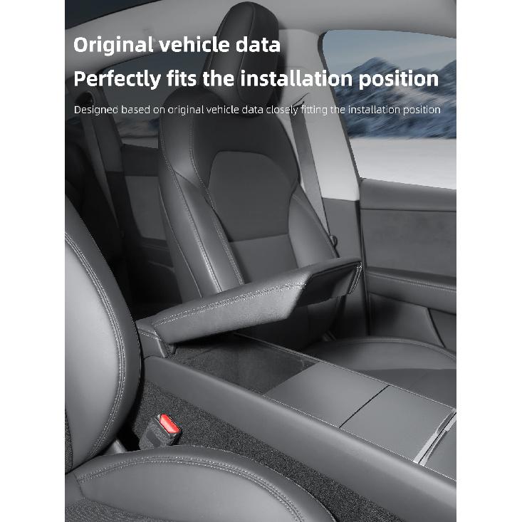 For Tesla Model Y Juniper Model 3 Highland Armrest Box Protect Cover Soft Case Center Console Anti-Scratch 2026 Car Accessories