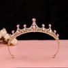 Black Baroque Crown Tiara Bride Eighteen Female Bar Mitzvah Birthday Princess Crown