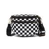 Enkele Schoudertas voor Dames, Casual, Modieus, Veelzijdig, Grote Capaciteit Schelpvormige Tas, Waterdichte Tas, Geruite Crossbody Tas