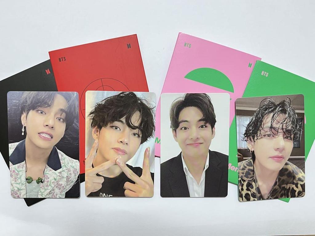 [USED] BTS MOS ON:E Memories 2020 DC Trading Card V