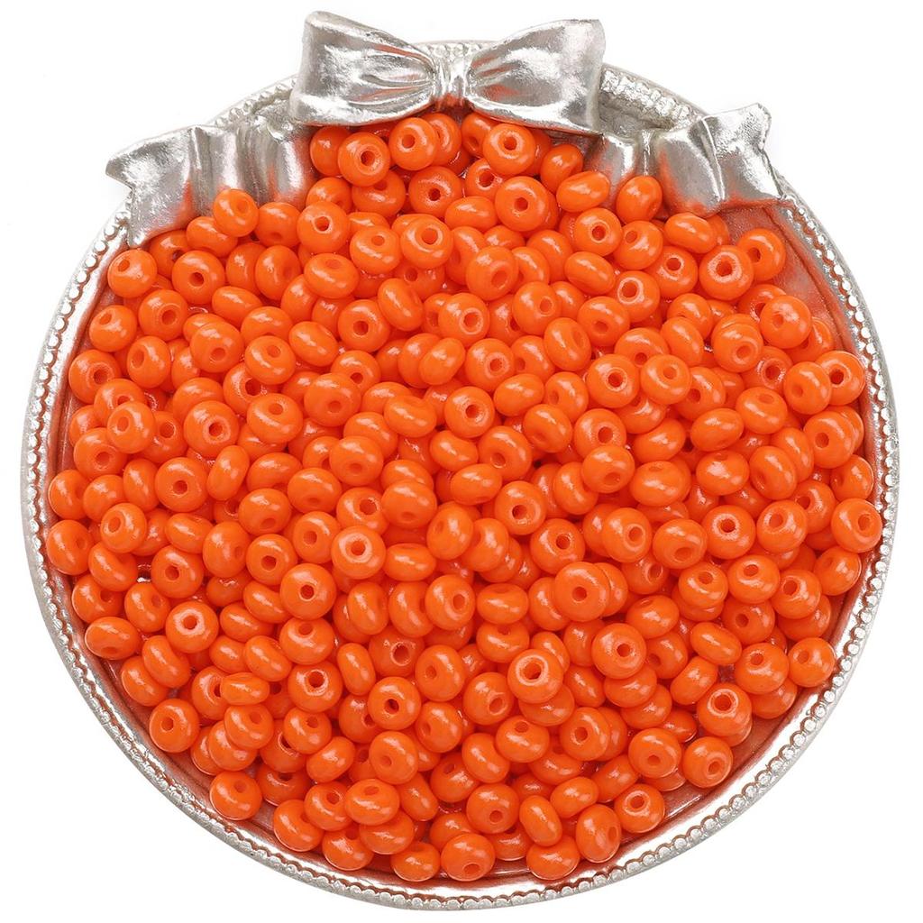 60 Stück Flaschenglasperlen Charm Ölgemälde Abacus Tschechische Perlen Seed Spacer Perlen für die Schmuckherstellung Zubehör