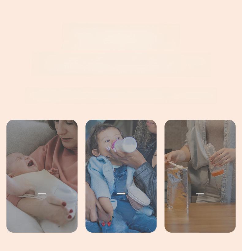 Bærbar tåteflaskeisolasjon og varmedeksel