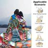 1pc Dumbo Elephant Circus Theme Blanket, Home, Office, Outdoor Gift for Kids and Adults