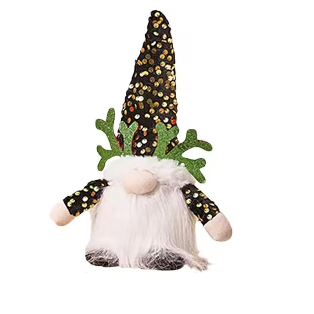 Cute Christmas Luminous Gnomes Doll Plush Christmas Gnomes Toys  Xmas Home Decor