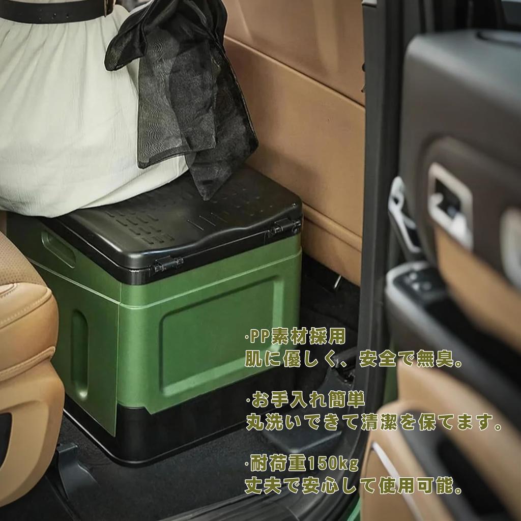 Foldable Portable Toilet for 150kg Weight Easy Includes 12 Disposal Bags and 12 Foldable Toilet Emergency Perfect for Car Outdoor Power and Water