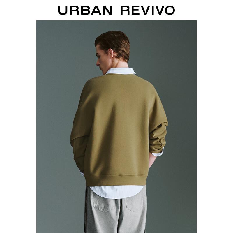 UR Men's Casual Pullover Crewneck Sweatshirt