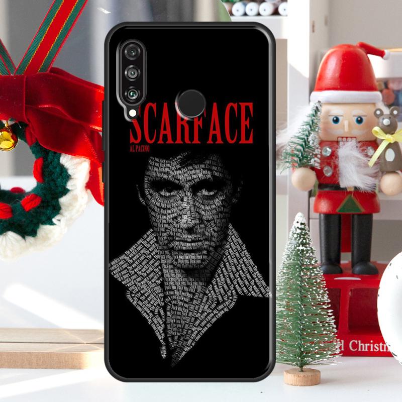 Scarface Tony Montana Film For Huawei Nova 7i 8i 11i 12i 12s Y73 Y70 Y90 Y60 Y72 Y61 Y91 9 10 SE P30 Pro P40 Lite Case