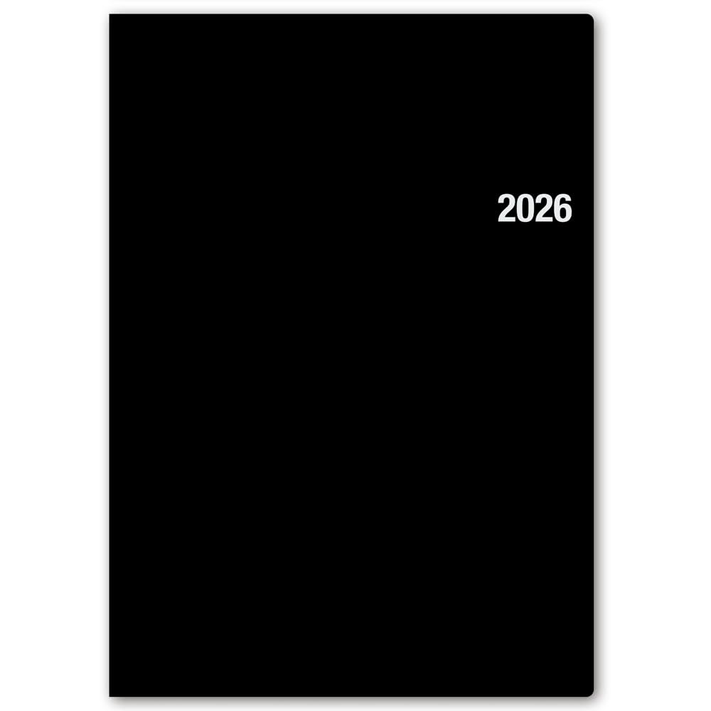 NOLTY 2026 B5 Weekly 6111 January Planner, Black, (Starts 2026)