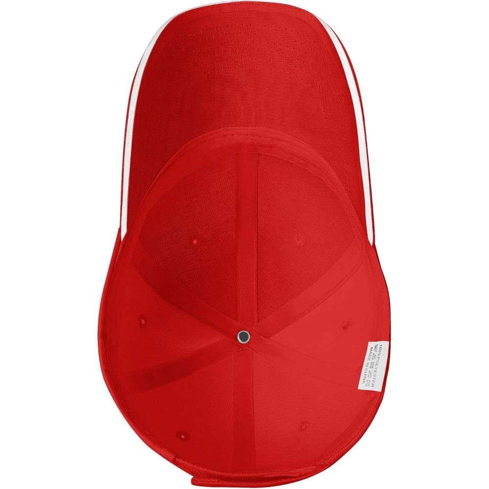 Sandwich Baseballkappe für Männer & Frauen, 3-lagiges Kontrastdesign, verstellbare Kappe, leichte, strapazierfähige Kappe