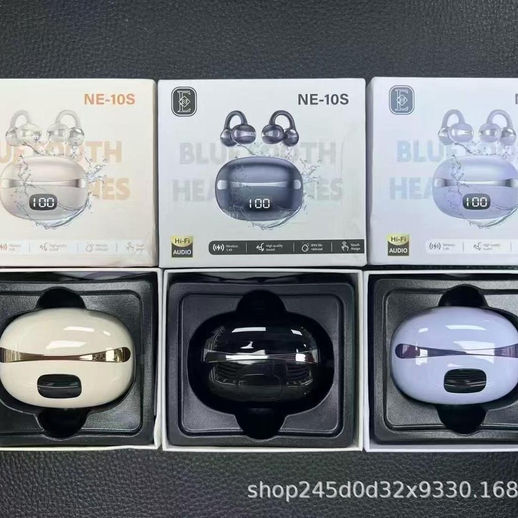 NE-10S Wireless Bluetooth Clip-On Bone Conduction Headphones